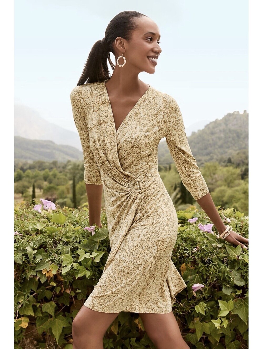 Tommy Bahama Clara Playa Python Vacation Dress Chic NWT M